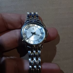 Silver Roman Numeral Men's Watch